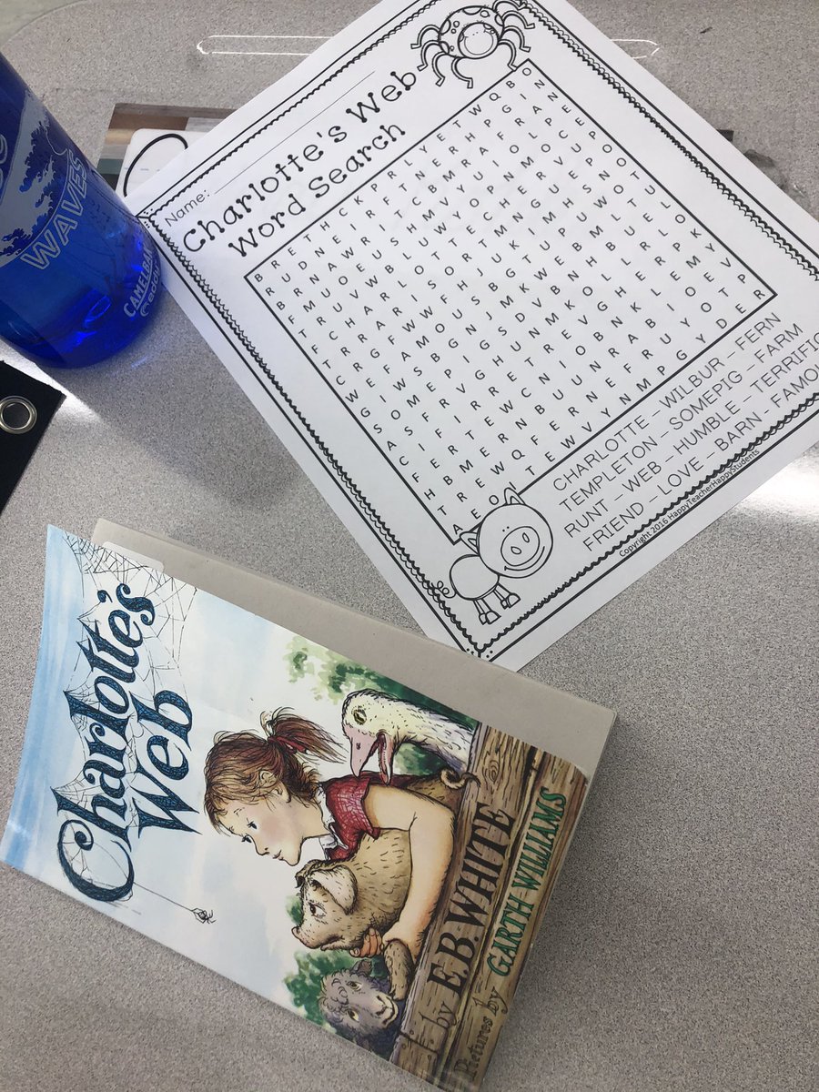 UnicornsRead's tweet photo. Scenes from Day 1 #CharlottesWeb #OneBookOneSchool @dasd_uh #dasdpride https://t.co/yG6bDSalrz