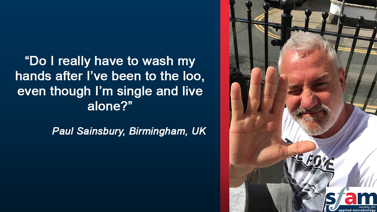 Have you got a weird microbe question like Paul here? You can finally get these questions answered - all you have to do is Ask a Microbiologist! Our new public engagement project is live now! Submit your questions here: bit.ly/SfAMAskAMicrob… #SfAMIAMC2021