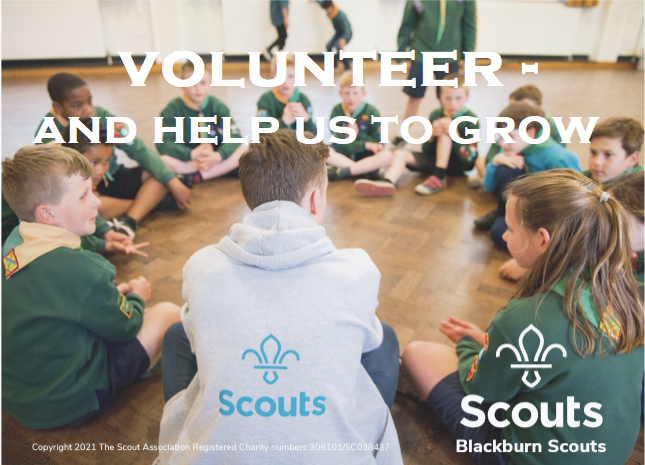 BlackburnScouts's tweet photo. Blackburn Scouts are looking to grow - but we cannot do it without more volunteers!
Are you interested is helping young people develop their #SkillsForLife
Contact us here: https://t.co/aDJzVxa64r https://t.co/1oj9jzJdBw