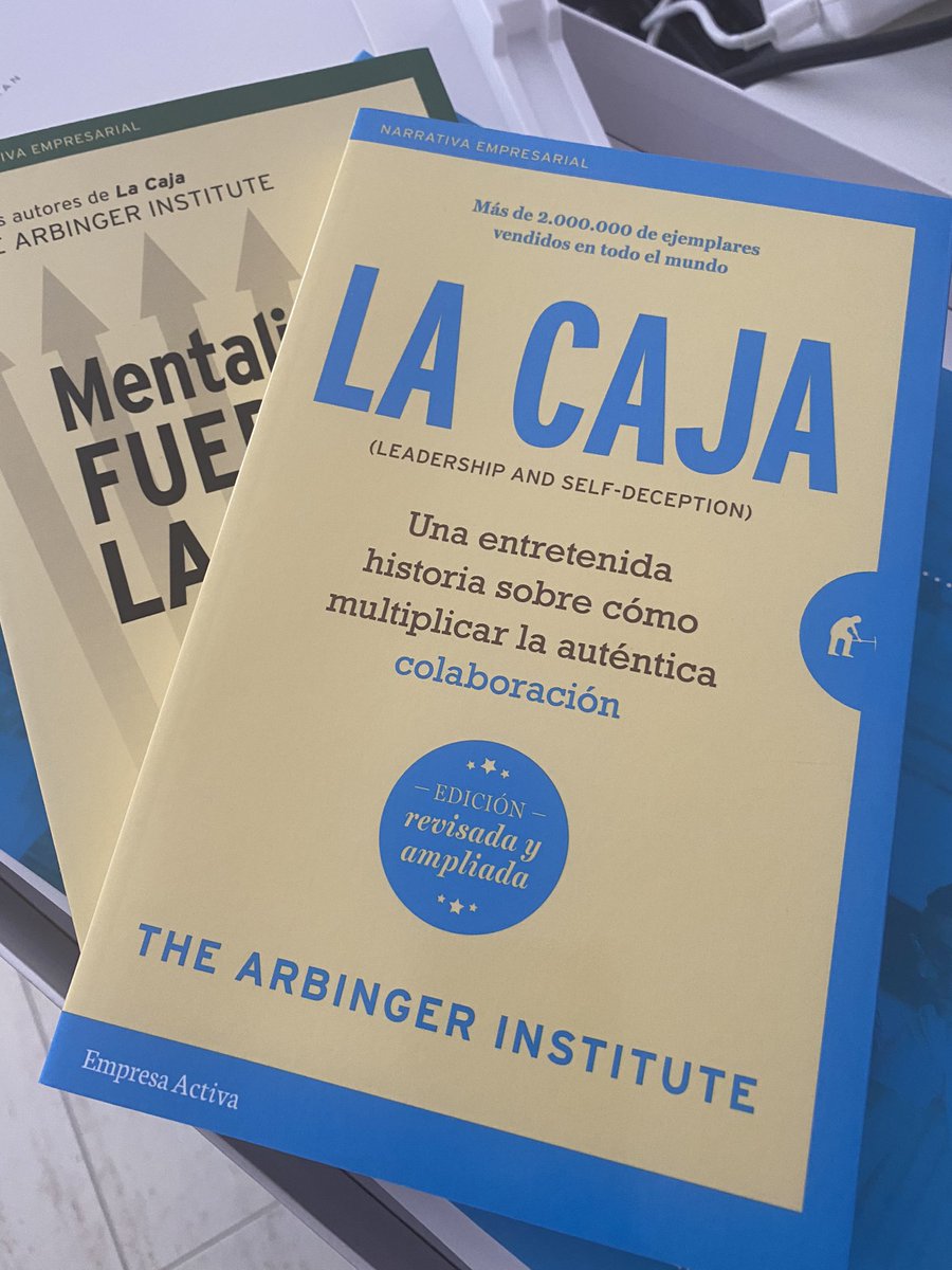 Hoy toca formarse con <a href="/arbinger/">Arbinger</a> #leadership #lacaja