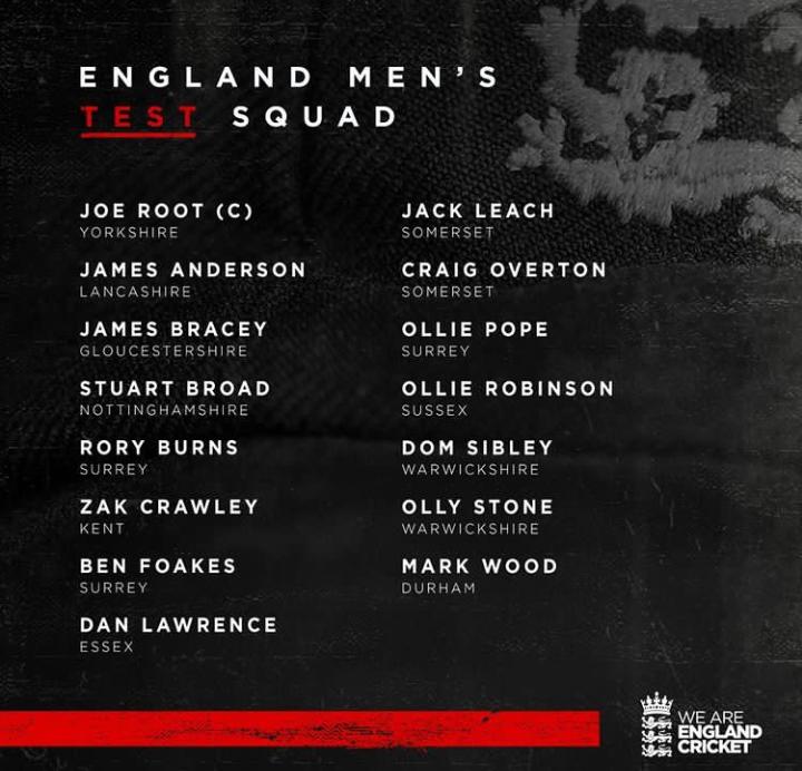 CktAfridi37's tweet image. England 🏴󠁧󠁢󠁥󠁮󠁧󠁿 have announced their (2) Match Home Test Series Squad against Newzealand 🇳🇿 which starts on Coming 2nd June!

#ENGvNZ #Bilateral #2Tests