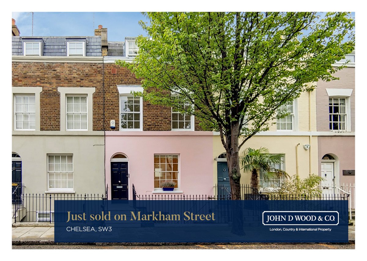 We have #justsold an attractive 3 bedroom period #house on this popular and wide Chelsea Street which has been cleverly extended. Guide Price - £3,250,000 | Freehold #johndwoodandco #chelsea #SW3 #morepropertiesavailable #contactus