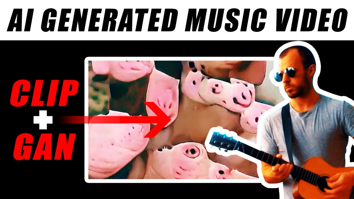 ykilcher's tweet image. 🥳Special Video🥳This has been in the works for a while. I used CLIP + BigGAN to make a music video for a song with lyrics made from ImageNet class labels🤠"Be my weasel", performed by me on a looper🎸Code & references available, make your own! Enjoy🤟
youtu.be/rR5_emVeyBk