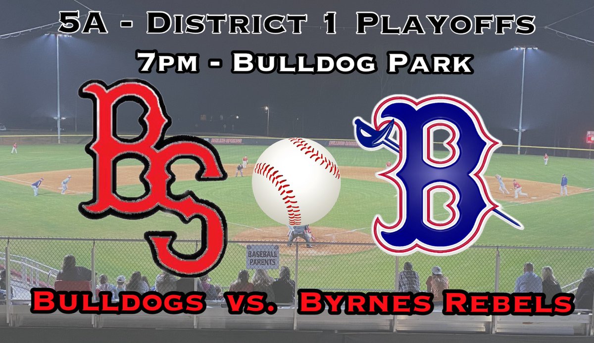 We need all of Bulldog Nation at Bulldog Park tomorrow night to fill up the seats, be loud all night and cheer on the Bulldogs. They are taking in the Byrnes Rebels at 7pm. 
Go Dogs!?
#Believe 
<a href="/Softball_BS/">BSHS Lady Bulldogs Softball</a> <a href="/BSSportsJournal/">Boiling Springs Sports Journal</a> <a href="/BSH_recruits/">Boiling Springs High School Football</a> <a href="/BaseballBSHS/">BSHS Baseball</a>