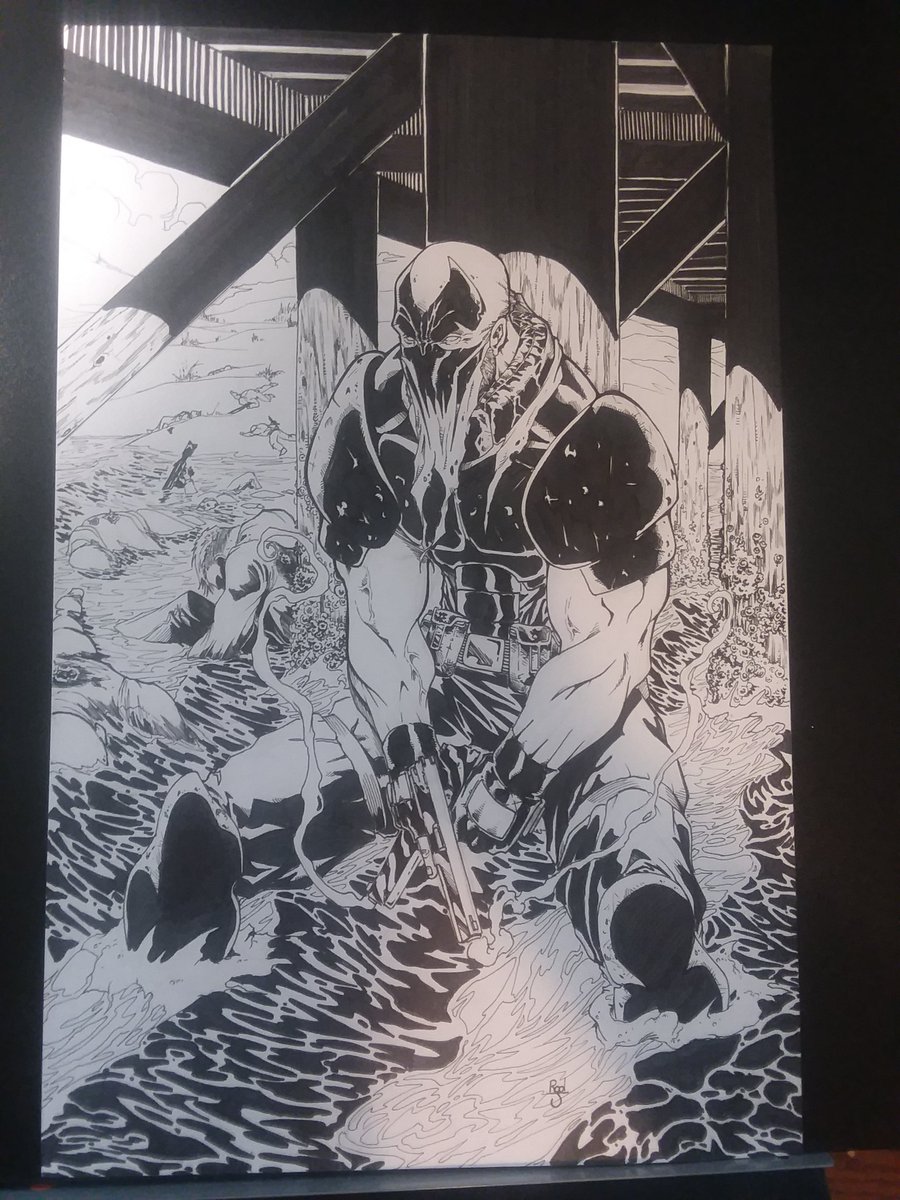 RodneyJacobsen's tweet image. Black wolf, pier pressure.