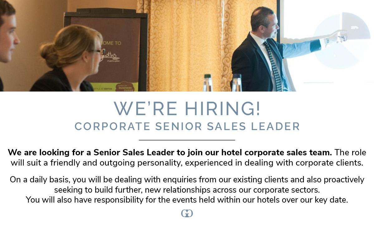 We're looking for a NEW Senior Sales Leader💼

We are looking for a driven individual to join our multi-award-winning business now. More details about this opportunity here👇
gretnagreen.com/careers-at-gre…

#Vacancy  #JobVacancy #Recruiting #Recruitment #Career #JobSearch #GretnaGreen