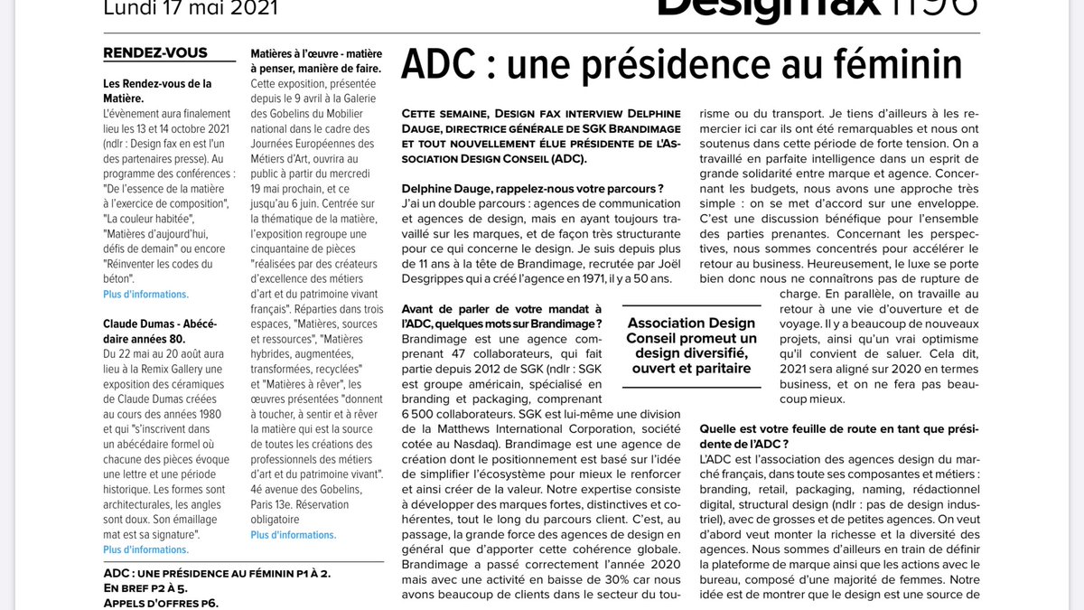ADC - Association Design Conseil tweet media