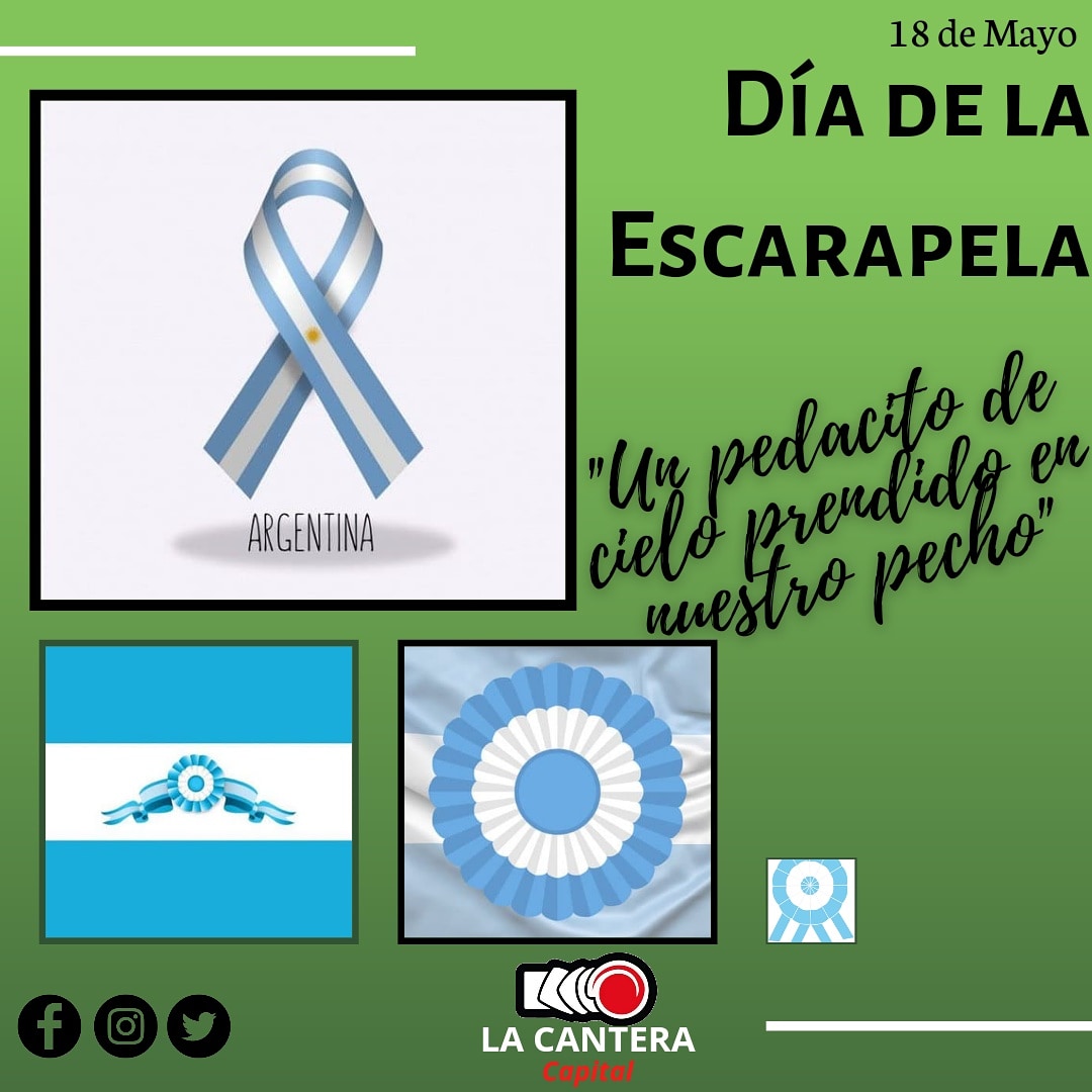 CanteraCapital's tweet photo. 18 de Mayo, "Día de la Escarapela" 

~ Un pedacito de cielo prendido en nuestro pecho ~

#LaCanteraCapital
#EnLosBarrios
#ConVos. https://t.co/OmVuYAdvZn
