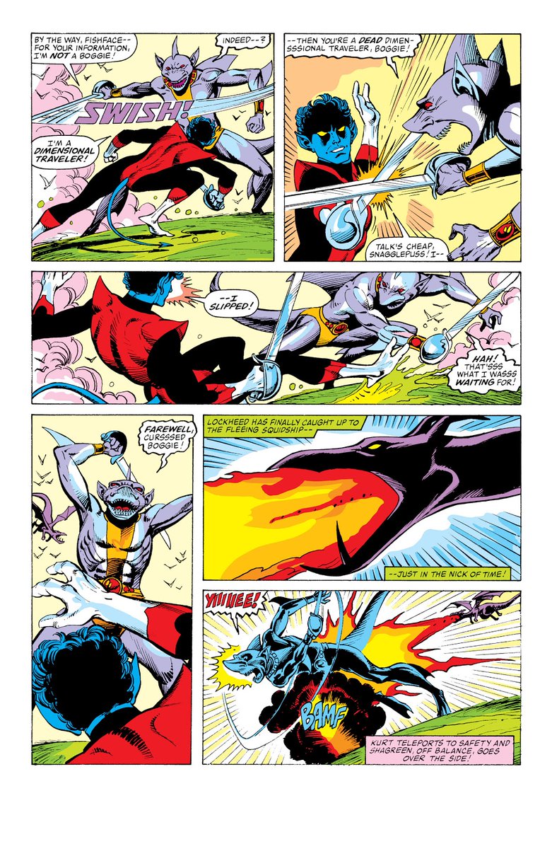 "A day in the life of a daring, blue-furred, silver-tongued swashbuckler."