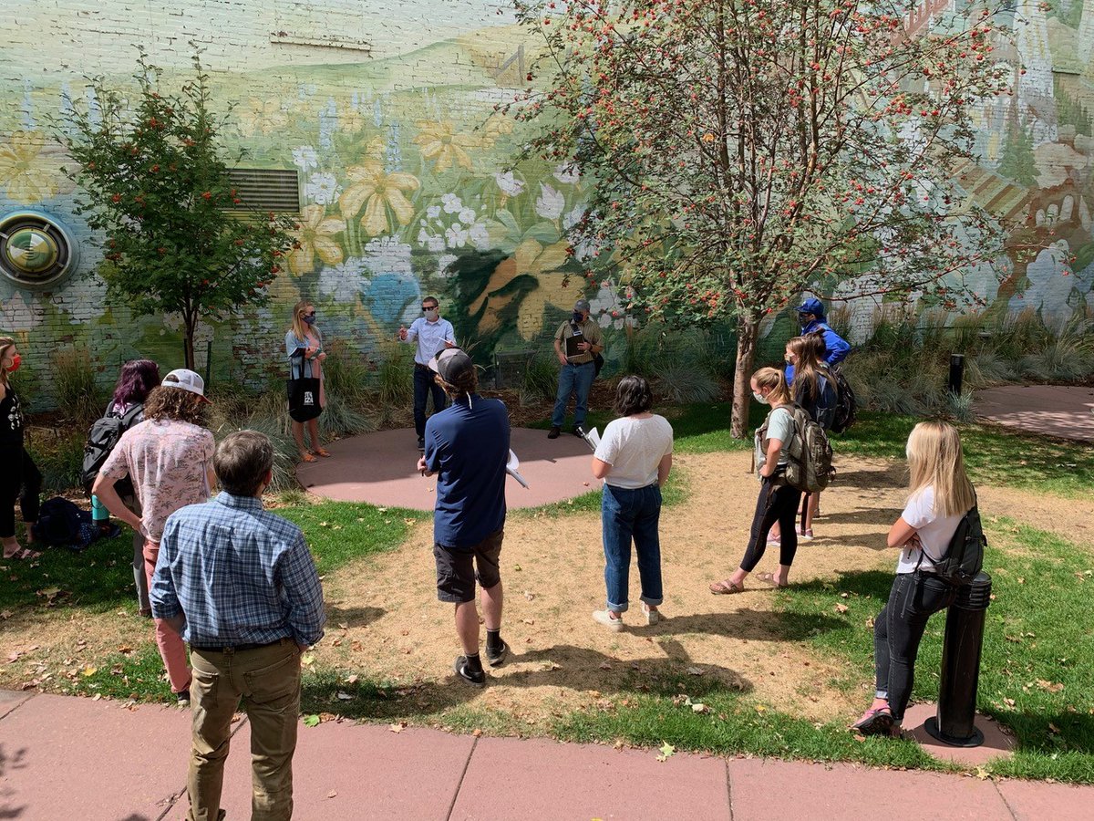 Our students are designing the future! <a href="/MSUnews/">MSU News</a>  detailed the contributions of <a href="/montanastate/">Montana State University</a> students to future plans for Soroptimist Park in Bozeman, Montana, as part of a WTI program which gives students hands-on experience on community projects.  ow.ly/lrGV50EORnX