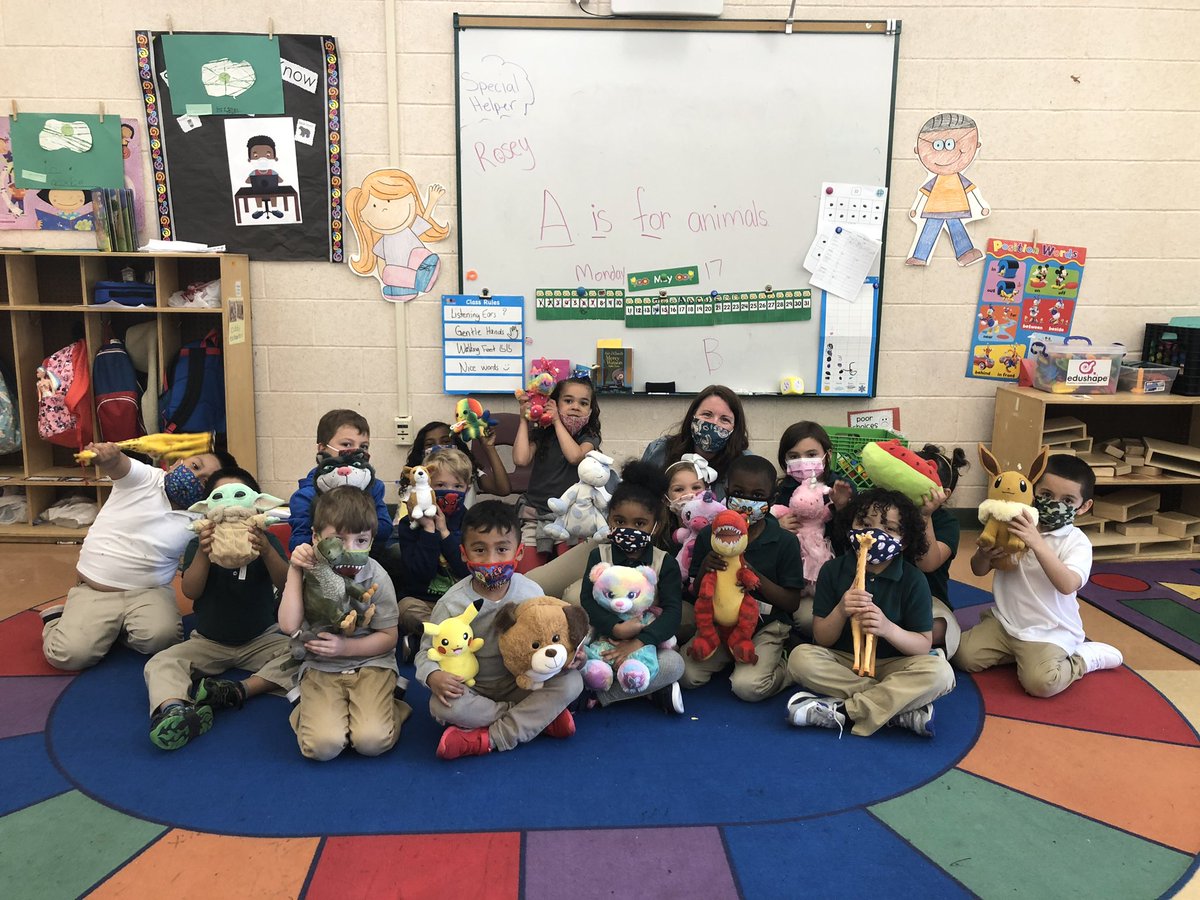 mronan10's tweet photo. A is for Animals. Had fun showing our favorite stuffed animals around our school and doing measuring activities with them. #abccountdowntosummer #lbtogetherwecan @LB_SchooIs https://t.co/Y3MWe9WxB0