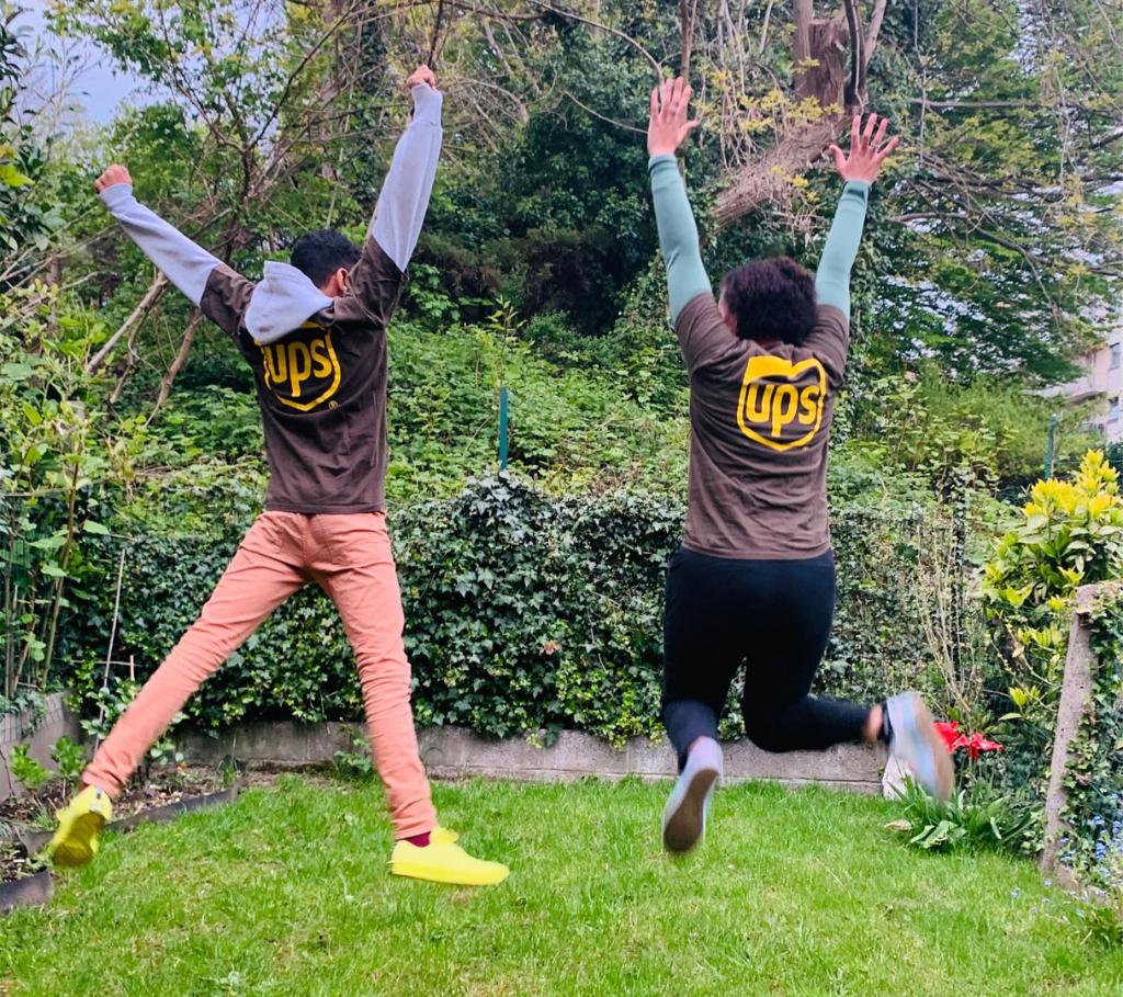 UPSers's tweet photo. We can’t wait to cheer on the #SpecialOlympics athletes in person again. Until then, #UPSvolunteers sent virtual cheers to the athletes competing in the 2021 Special Olympics Belgium. #VirtualGames2021 @UPS_Belgium @UPS_Europe https://t.co/83O8gBMR5t