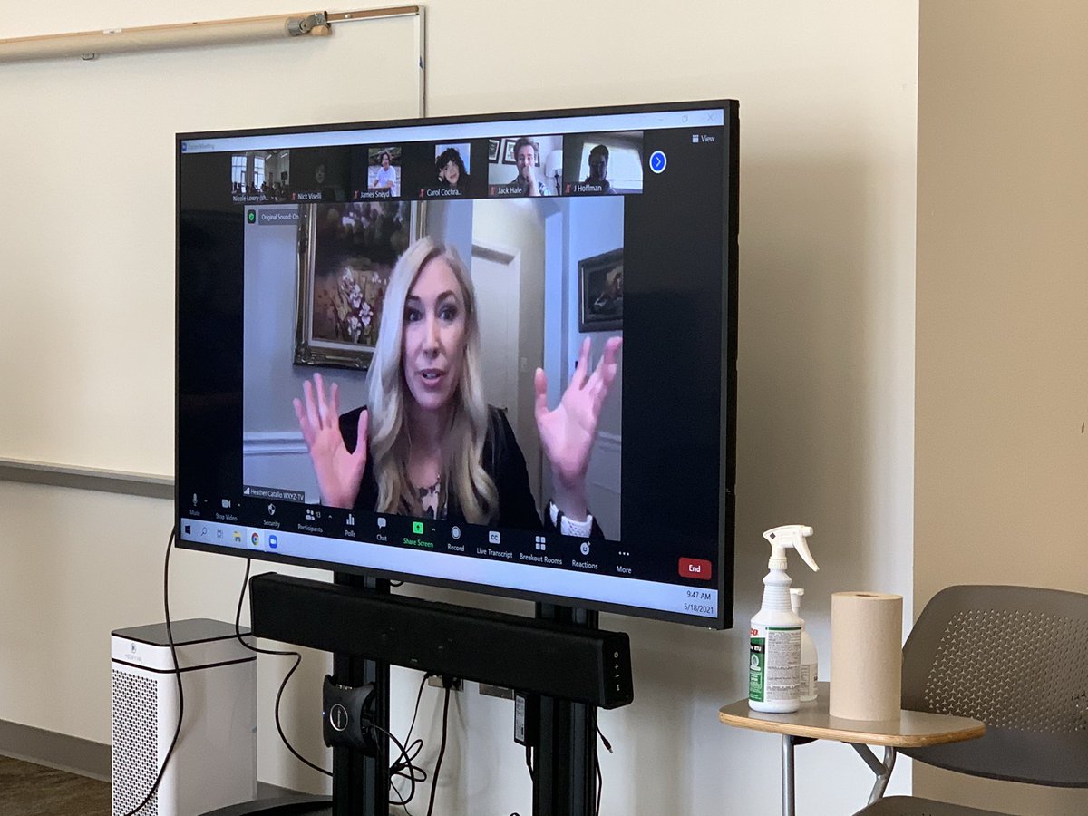 BHS TV NEWS (@bhstvnews) on Twitter photo The Media Arts Pathway was thrilled to have <a href="/HeatherCatallo/">Heather Catallo WXYZ</a> join us today! We thank her for her time and wisdom! <a href="/DTownLumbee/">Nicole Lowry</a> <a href="/bhschools/">BHSchools</a> <a href="/BHBlackHawks/">BH Black Hawks</a> The Media Arts Pathway was thrilled to have <a href="/HeatherCatallo/">Heather Catallo WXYZ</a> join us today! We thank her for her time and wisdom! <a href="/DTownLumbee/">Nicole Lowry</a> <a href="/bhschools/">BHSchools</a> <a href="/BHBlackHawks/">BH Black Hawks</a>