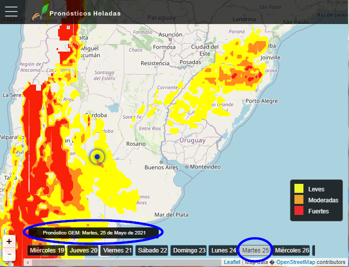 MariscottiJavi's tweet photo. #Mapas #Pronostico de #Heladas desde https://t.co/NBGW8fHIN2 por #Aprilis @AprilisServices https://t.co/awvuxWK2pT
