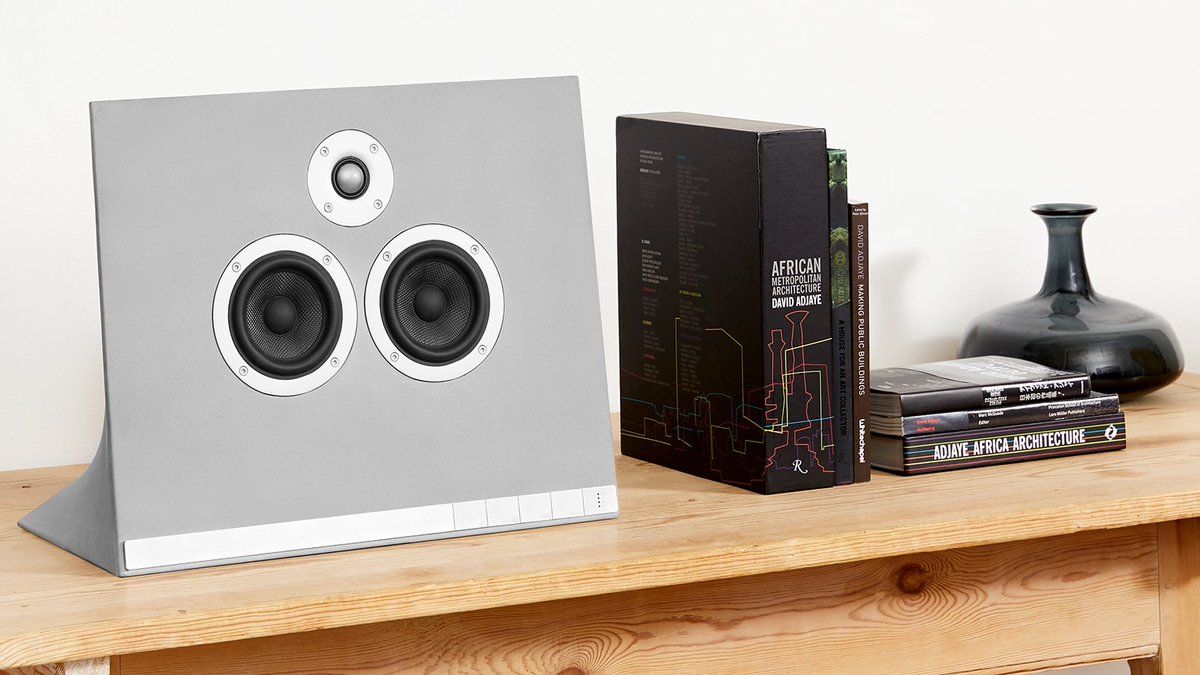 MasterDynamic's tweet image. Fitted with dual 4&quot; woven Kevlar long throw woofers and designed together with #DavidAdjaye.

#MA770 Wireless Speaker: mdyn.co/MA770