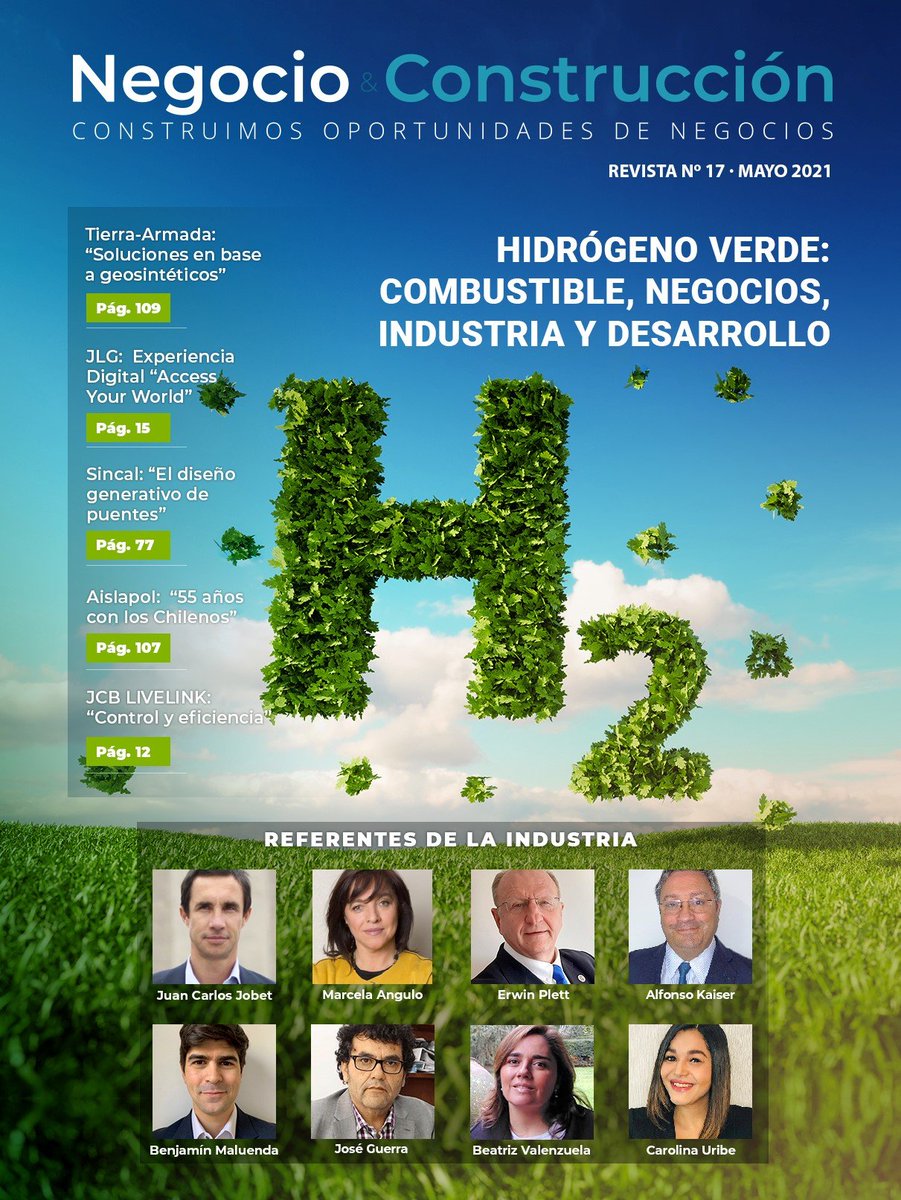 Te invitamos a leer la REVISTA <a href="/negocioyconstr2/">negocioyconstruccion</a> edición MAYO:
👌📲A un sólo clic  👉 hubs.ly/H0NzNjl0 
<a href="/MinMineria_cl/">Ministerio de Minería de Chile</a> <a href="/MinEnergia/">Ministerio de Energía</a> <a href="/ACERAAG/">ACERA A.G.</a> <a href="/AH2vBiobio/">Alianza Estratégica Hidrógeno Verde para el Biobío</a> <a href="/Agencia__SE/">AgenciaSE</a> <a href="/Minvu/">MINVU - Chile</a>  @CamaraCChC <a href="/Corfo/">Corfo</a> <a href="/Construye2025/">Construye2025</a> <a href="/CCI_Chile/">@CCI</a>