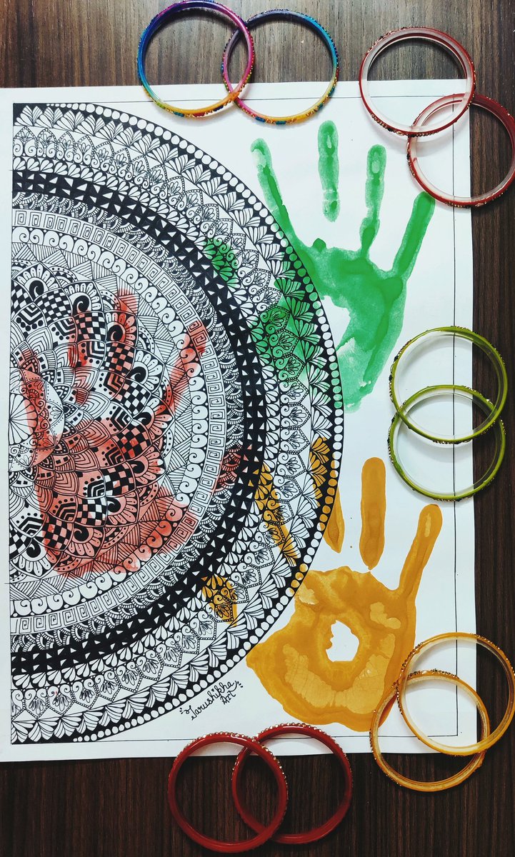 IamTarushikha's tweet photo. Always believe that something wonderful is about to happen 🥰
#artistsontwitter #artistsupport #artistsoninstagram #art #mandalaart #halfmandala #Artist
Follow my instagram page 👇 https://t.co/zD6sqdepWk
Like, Comment and Share 🙂 https://t.co/9ZhEWM0xfG