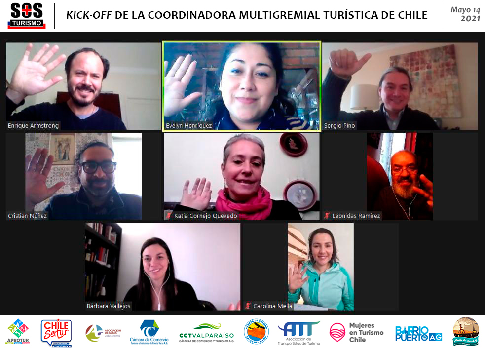 ¡MOMENTO FUNDACIONAL! - a 7 días iniciado la convocatoria, el viernes 14/05 se concretó el 1er encuentro de los Gremios Turísticos miembros de esta gran COORDINADORA MULTIGREMIAL TURÍSTICA de CHILE.

¡GREMIOS A SUMARSE! bit.ly/2QyGwac
#Turismo