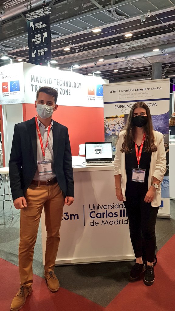 parqUC3M's tweet photo. ¡Seguimos en #DES2021 @DES_show!

Hasta las 18:00 podéis acercaros para conocer a la startup #Heatconv en el stand C329.

Trabajan e innovan #enParqueUC3M en la #reconversión del calor en energía eléctrica. https://t.co/eEt385JBwG