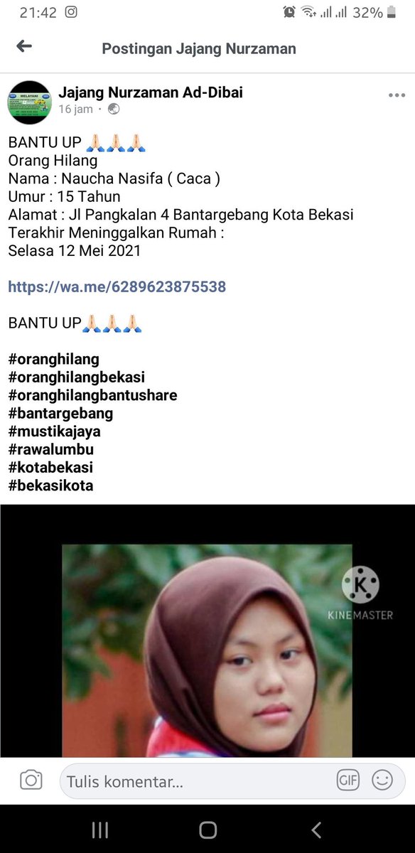 txtdrbekasi's tweet image. Bantu rt beks, semoga adeknya cepet ketemu
