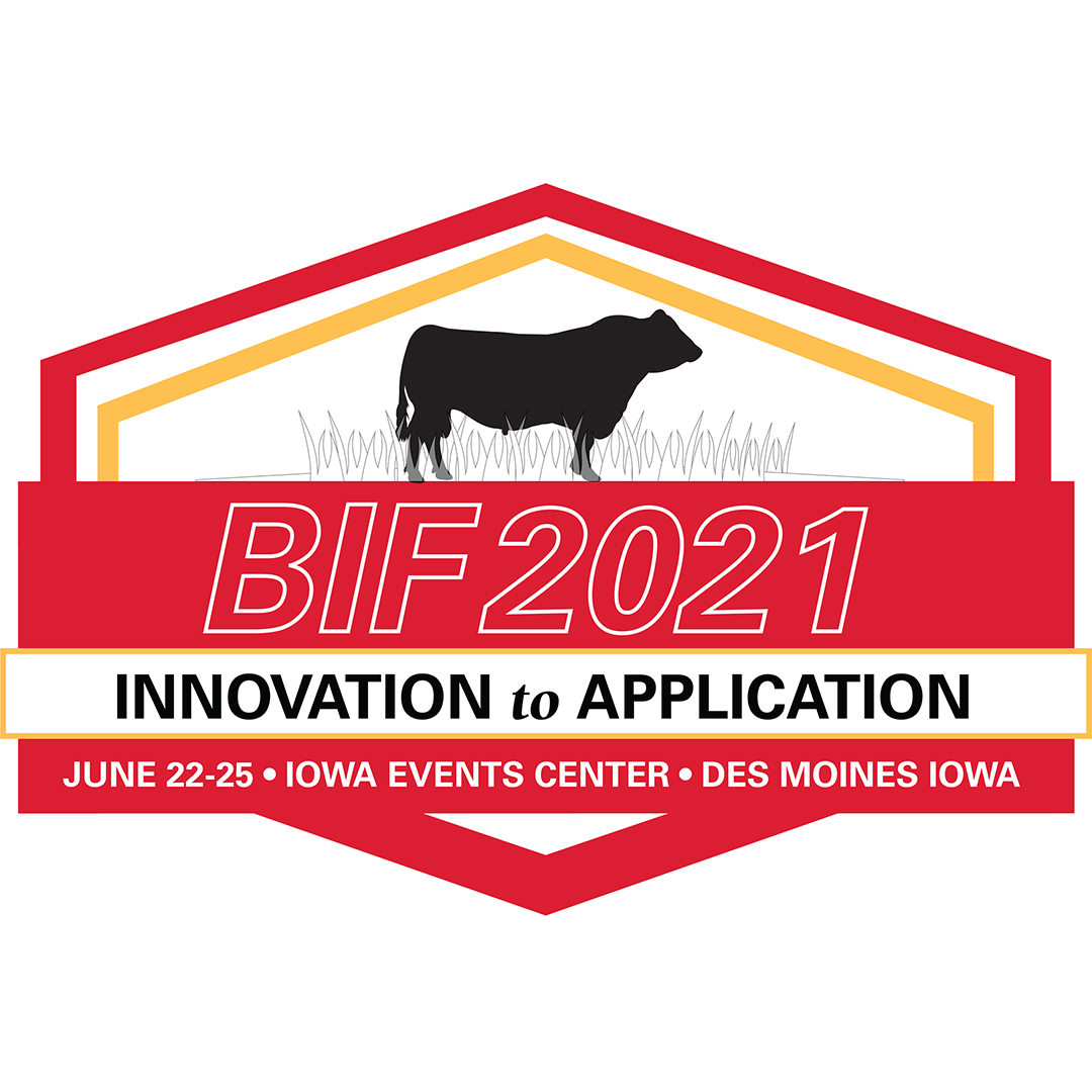 The 2021 BIF Research Symposium and Convention will be held in person June 22-25, 2021 at the Iowa Events Center, Des Moines, Iowa. 
More information at: beefimprovement.org/symposium