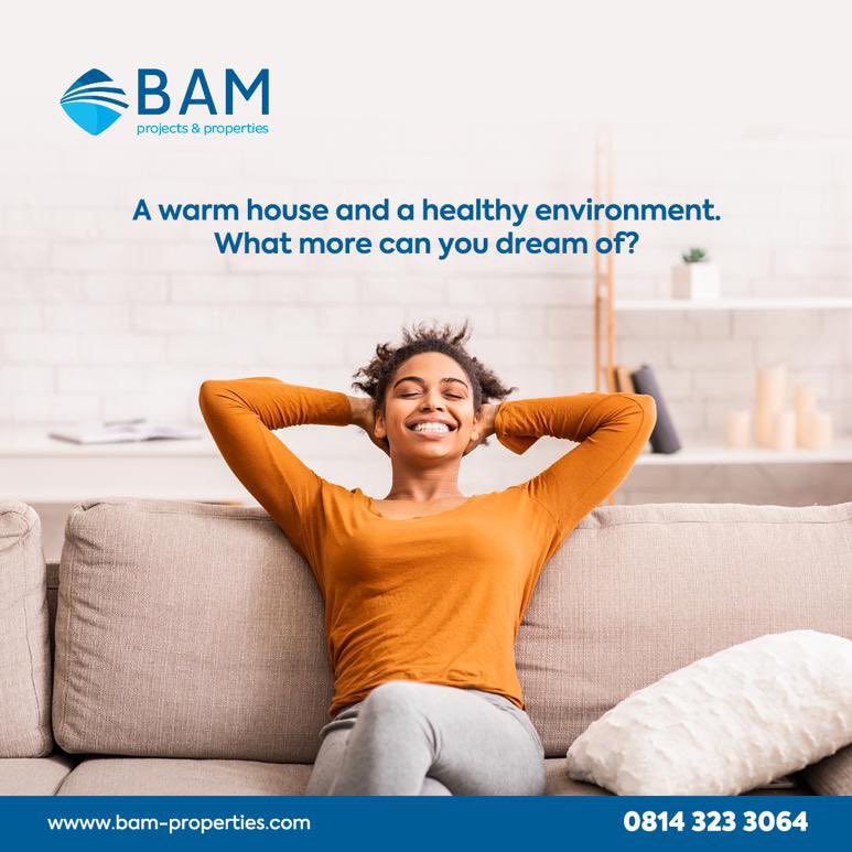 bam_projects's tweet photo. Nothing beats a space where you can thrive both in good health and safety. 
Choose #BAMHomes for you and your loved ones.

Call us now on 08143233064 to get started.

#BAMProperties #RealEstates #AbujaRealEstates #Realtors #HomeOwnership #OwnYourHome #InvestInRealEstate #Abuja https://t.co/93OpiaTix3