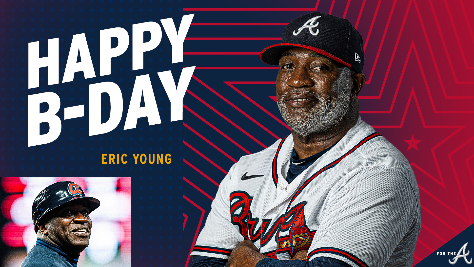 Atlanta Braves on Twitter "Happy Birthday to Braves First Base Coach Eric Young! 🥳…