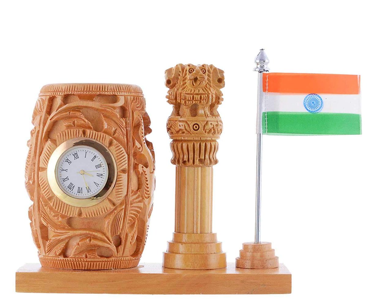 Buy Wooden Ashoka Pillar stamp with Rupees Pen Holder with Flag Perfect for Home & Office Table Decor

Visit: tinyurl.com/e5pfktnu

#artycraftz #handmade #handicrafts #handcrafted #art #crafts #artisan #wooden #giftingideas #decor #tabledecor #tabledecorideas #woodendecoration