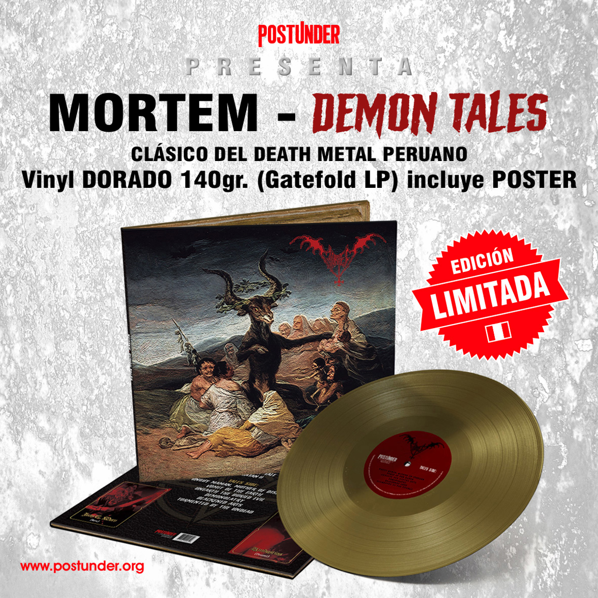 ++++DISPONIBLE Mortem demon tales LP++++
Pre Orden Columna del Death Metal Peruano 
Edición Limitada, incluye Delivery Gratis
facebook.com/commerce/produ…
#ordernow #disponible #Deathmetal #Peru #HeavyMetal #Disponible #metal