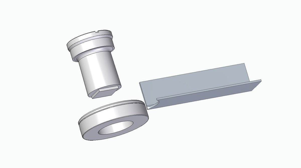 ClevelandPunch's tweet photo. When I first saw this punch, I thought they were using the square as a guide to punch a round hole where there was currently a square hole. Boy was I wrong!🤦🏻‍♂️ This punch and die is used to build trailers &amp; notching out this radius will allow for pipe to fit snug against the angle https://t.co/KtYeEpOLN1