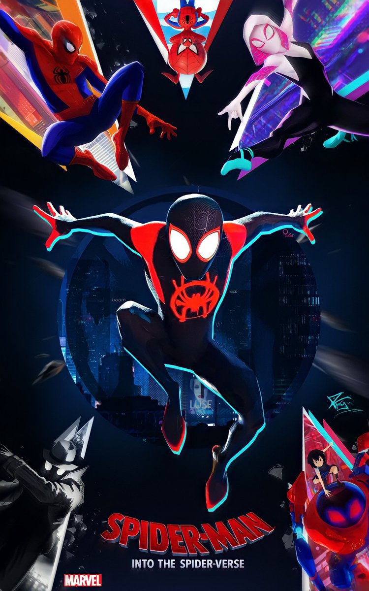 233Rayy's tweet photo. "How many of us are there?" 🕷

Spiderman into the spider verse poster 

Support appreciated ❤ https://t.co/o18FnjloMJ