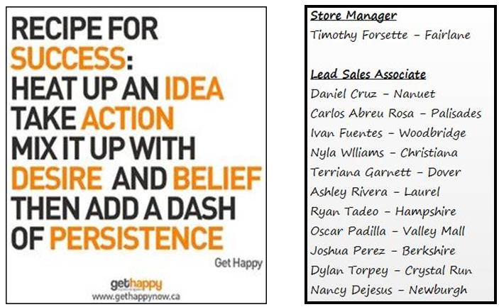 Congrats to our new May management! #likeaboss #promotionsarentjustforphones #ECPforMe