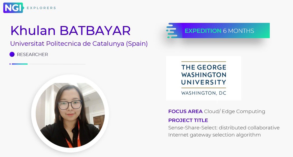 NGI_Explorers's tweet image. Khulan Batbayar with her project focused on #cloudedgecomputing taking the stage 🌟

▶️ngi.eu/event/ngi-foru…
#NGIForum21