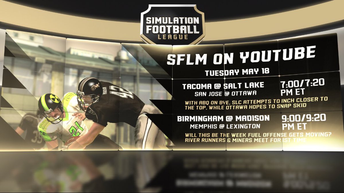 Are you ready for some <a href="/SimulationFLm/">SFLm</a> action tonight?! The future starts here! #MakeAnImpact #football #eSports
