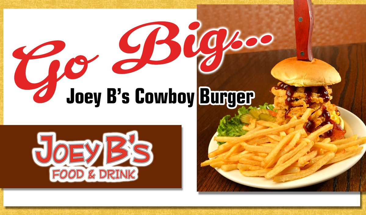 GO BIG with @JoeyBsConcord1 Cowboy Burger! #FoodandDrink #StLouis