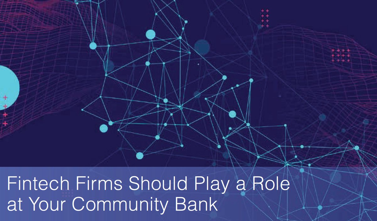 A Fintech article written by Greg Ohlendorf, President and CEO of First Community Bank and Trust, was recently published in Banknotes, the Official Publication of CBAI. #TheVentureCenter #ICBA #CBAI
firstcbt.bank/blog/post/fint…