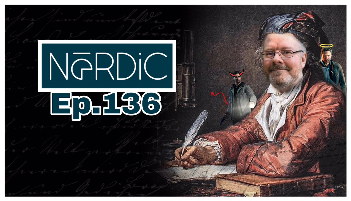 nerdicpodcast's tweet photo. Oli todellinen ilo ja kunnia saada renesanssimaisteri @MikkiHEL Nerdicin vieraaksi! Tee itsellesi (ja muille) palvelus ottamalla jakso haltuun. Saatavilla tubesta ja kaikista *uskottavista* podcast-palveluista 🎧 

https://t.co/ifS2kB8mQ5 https://t.co/efyU142Z3m