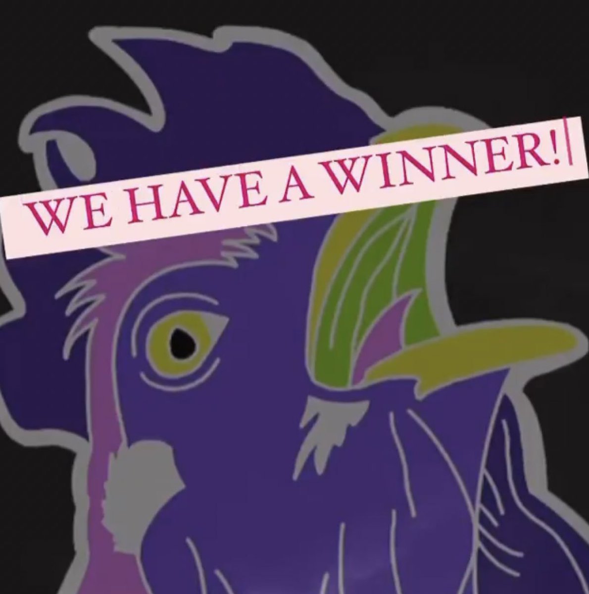 CoffeeFinchLLC's tweet photo. WE HAVE A WINNER!

🎊 @GoldenSaucerGuy! 🎊 You can decorate your new home with a free Electric Chicken!

Thank you to everyone who liked and shared #THEELECTRICCHICKEN 💕 https://t.co/HdL0bKRdsr