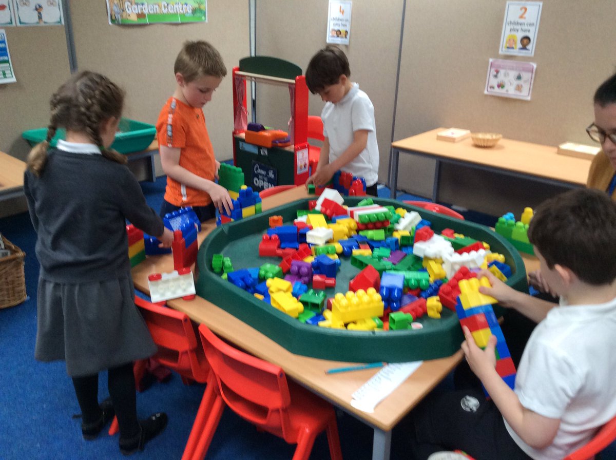 LochsidePS's tweet photo. #P1C read The 3 Little Pigs today then had a go at making some houses out of a variety of building materials, just like in the story! 🐷 🏠 https://t.co/2IEbwm1hVq