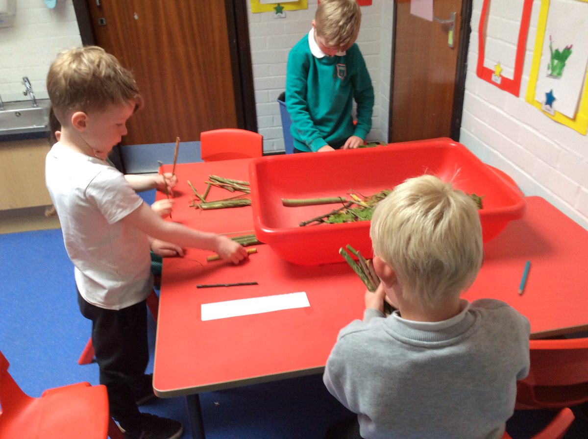 LochsidePS's tweet photo. #P1C read The 3 Little Pigs today then had a go at making some houses out of a variety of building materials, just like in the story! 🐷 🏠 https://t.co/2IEbwm1hVq