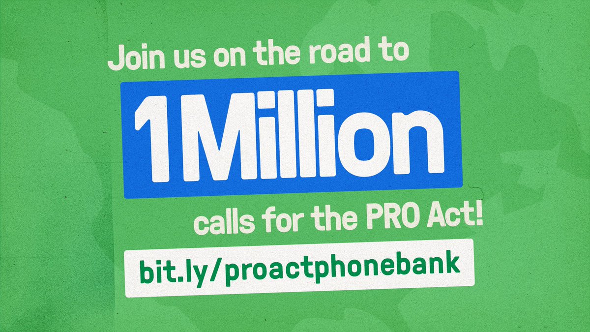 freelancers4pro's tweet photo. So whatever kind of worker you are, if you're reading, join the fight to #PassThePROAct now.

Our first 500,000 calls flipped two senators to support the #PROAct. Let's see how many more we can get with a million.

https://t.co/QS5vVF9uQe https://t.co/PJaPaapNWK
