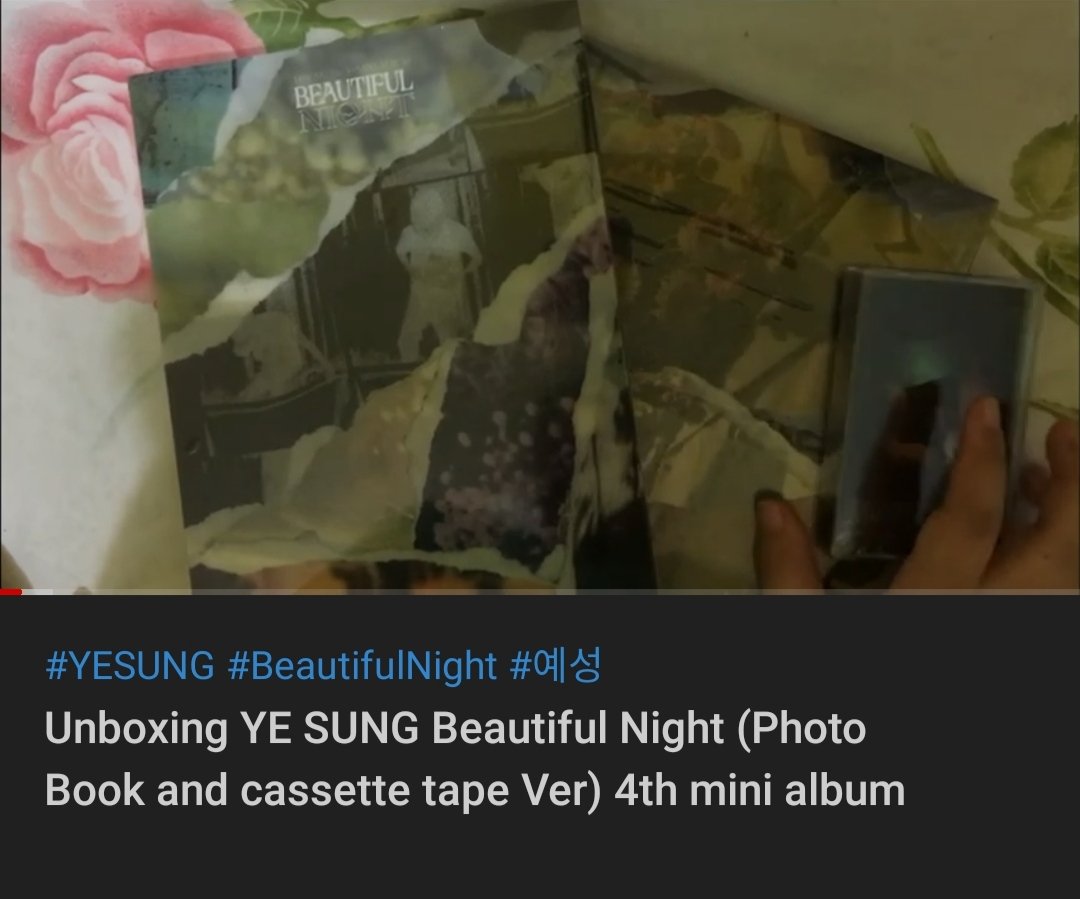 yugtokstudios's tweet photo. Wanna see Ye Sung's Beautiful Night Photobook and Cassette Tape? Check our Unboxing Vid on our YT Channel.
https://t.co/VuD7NQQVcA
#YESUNG #BeutifulNight #KTeaTalksUnboxingVid https://t.co/qmst86Q2RB
