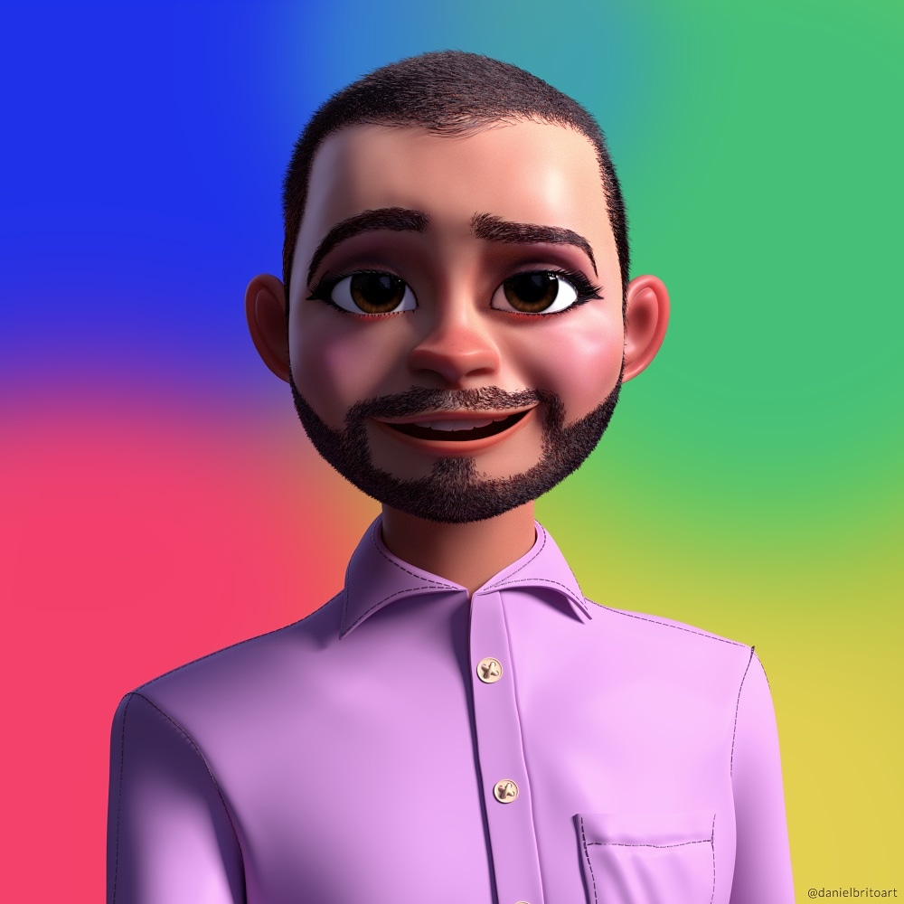 Daniel_deBrito's tweet photo. Gil do Vigor 🎓
Fanart (speed art) do @gilnogueiraofc
.
.
.
.
.
.
#gilberto #gil #gildovigor #bbb21 #fanart #3d #zbrush  #lgbtq🌈 #lgbt #maya #cartoon https://t.co/gZzRjFUbvf