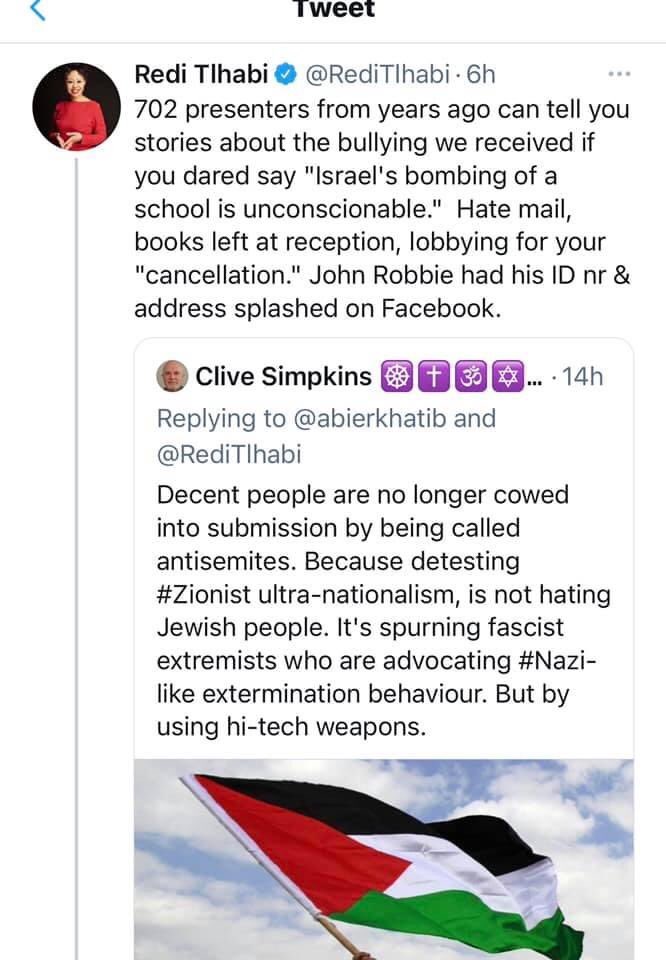 #ResistIsrael tweet media