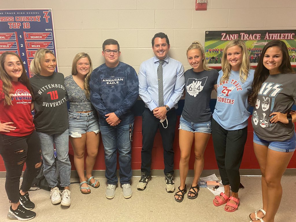 Ty_Wertman's tweet photo. The @ZaneTraceHS seniors last day of school is always bittersweet. https://t.co/LFrgmBlDqs