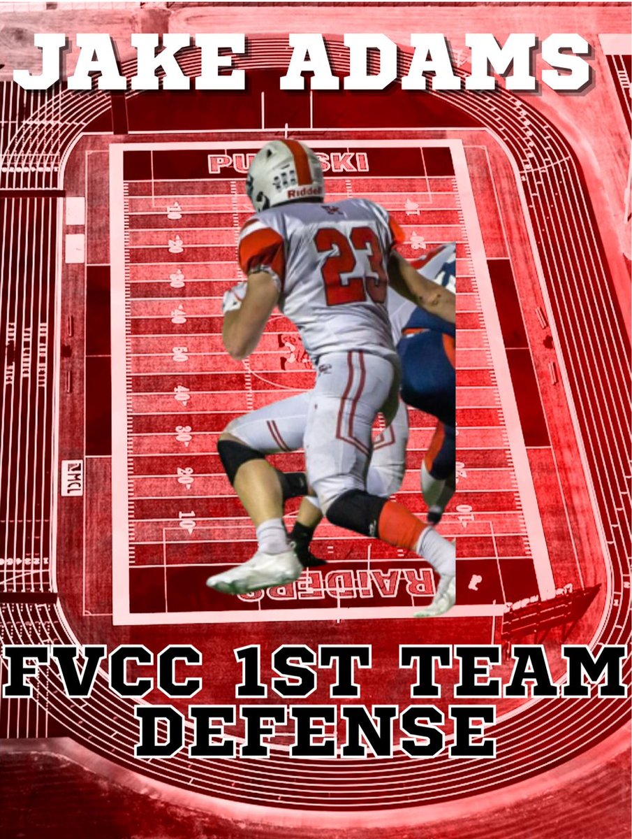 ⚠️Congratulations to <a href="/JakeAdams_23/">jake adams</a> on making 1st team All-Conference⚠️