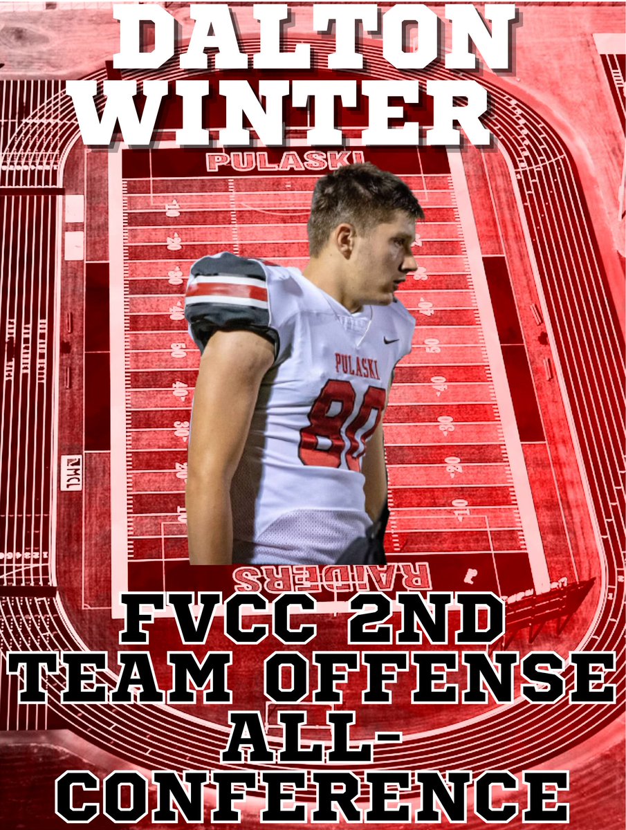 ⚠️Congratulations to Dalton on second team all conference⚠️