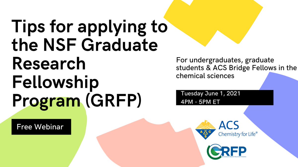 Thinking of applying for the <a href="/NSF/">U.S. National Science Foundation</a> Graduate Research Fellowship Program? Find out how to craft a competitive application package in this webinar hosted on June 1st from a former GRFP Program Director and GRFP fellowship recipients. Register here: fal.cn/3fsI5