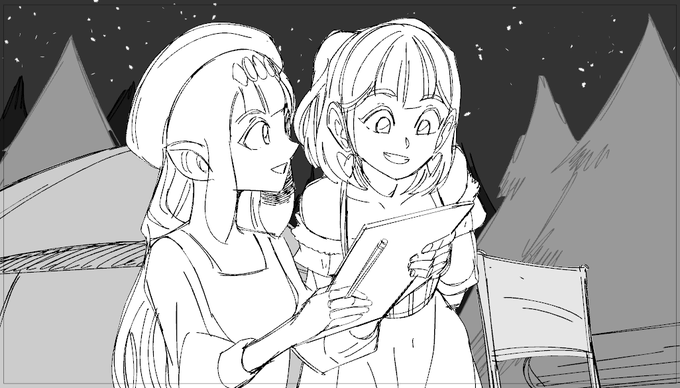This might be the most Ame-like expression I've ever drawn? 