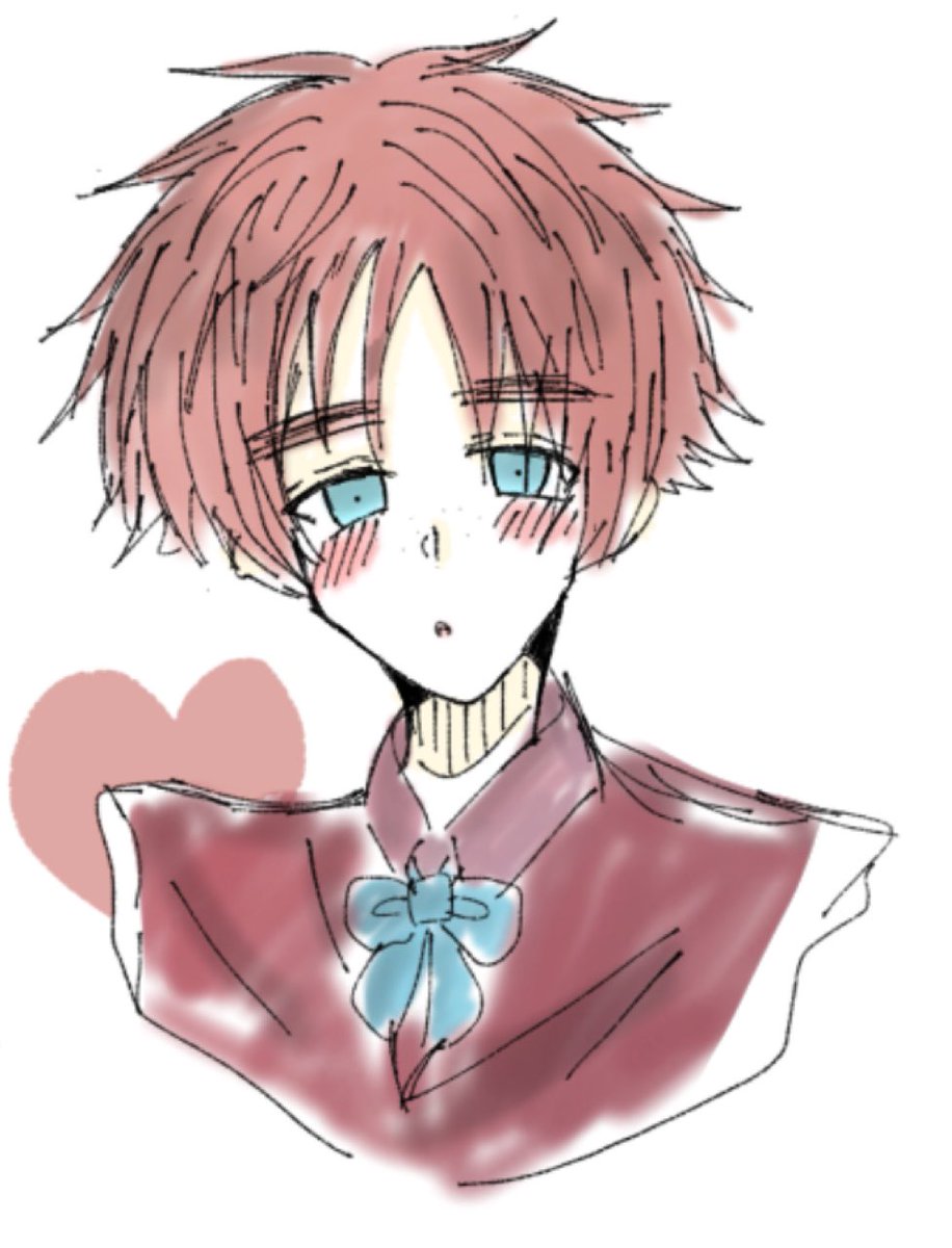 雑に描いた2pイギリス 音星 のイラスト